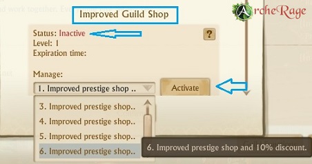 Info Custom Guild Features ArcheRage Forums